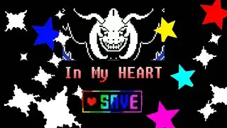 Битва с Модифицированным Азриелем из "Undertale" в "In my heart" | Battle with Modified Asriel!