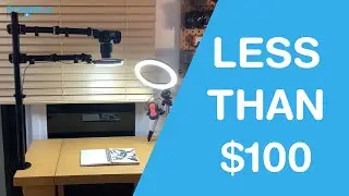 DIY Overhead Camera Mount for Less than $100 | The Scribble Media