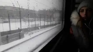Электропоезд Владивосток-Спасск Дальний 1 часть