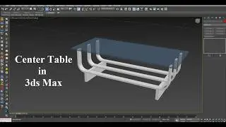 Modern Center Table in 3ds Max | 3ds Max Tutorial | Realistic Center Table Design in 3ds Max