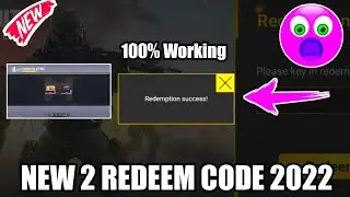 *New* 2 Working Redeem code codm 2022 | codm Redeem code 2022 | cod mobile Redeem code 2022 Garena
