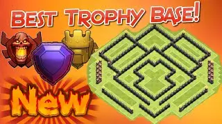 New Legends Th8 Trophy Base 2016! (Town Hall 8 Defense) - Clash Of Clans
