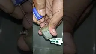 experiment with capacitor 