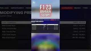 #F123 Bahrain Setup! 🏎️ #shorts