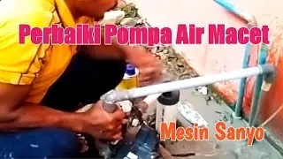 Perbaiki pompa air sanyo yang tidak keluar airnya #shorts #short #pompaair #videoshort #videoviral