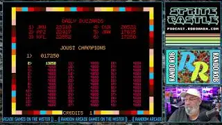 Joust by Williams [1982] (Arcade/MiSTer) | Sprite Castle Plays