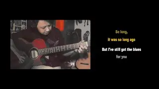 [Acoustic karaoke] Still Got The Blues - Gary Moore (Backing Track Instrumental with Lyrics)