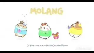 Molang Christmas Theme Song with No Reversed