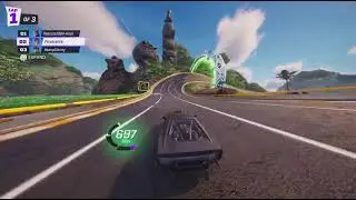 Fortnite: Rocket Racing | The First Race Gameplay (No Commetary)