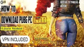 How to download PUBG PC LITE | Easiest Method | Play Pubg Pc Free Now. | HINDI