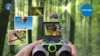 VTech - Prismáticos multimedia Naturaleza y aventura, Juguetes científicos