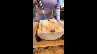 Handy girl working with wood 🪵  