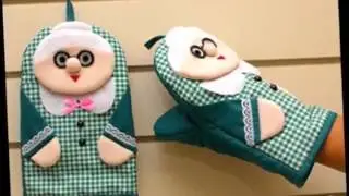 Самые красивые прихватки для современной хозяйки