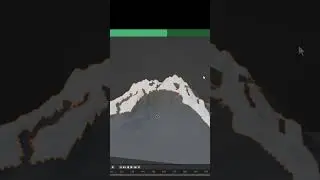 FAST | How to Create Snow-Covered Mountains in Blender