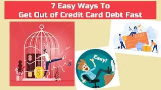 Get Rid of Credit Card Debt Fast - 7 GENIUS Tips