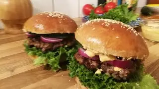 The Complete Homemade Burger Recipe. From A to Z with Max Malkiel including sauce and buns.