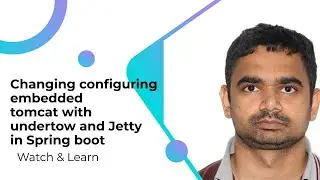 Changing configuring  embedded tomcat with undertow and Jetty in Spring boot