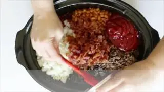 The BEST Slow Cooker Baked Beans