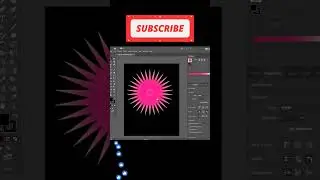 create a artificial flower in illustrator#shorts #graphicdesign #tutorial