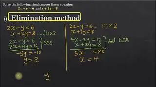 KCSE revision question on Simultaneous linear equations