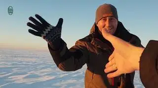 Зимняя рыбалка в Заповеднике на озере КОКАЙ/Заповедник Казахстана