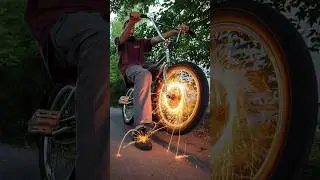 Фейерверк на колесах 🎇 #creative #photography #youtubeshorts #reels