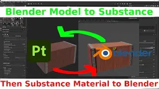 Adobe Substance Painter Tutorial (Export Materials to Blender) | Quick Tip Tutorial