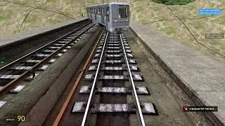 Garry's Mod - Metrostroi: Новый год на полную катушку.