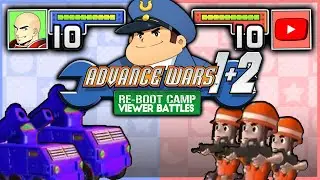 IT'S SQUALLING TIME - Advance Wars 1+2: Re-Boot Camp Online PvP Stream