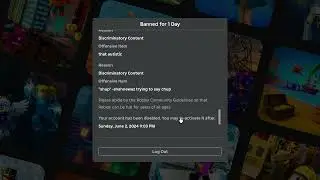NAHHH BRO I GOT BANNED FOR THIS REASON?!