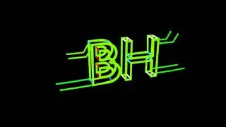 Babaji Holography neon animated with blender render 2.78c