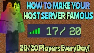 HOW TO MAKE YOUR HOST SERVER FAMOUS IN MULTICRAFT!