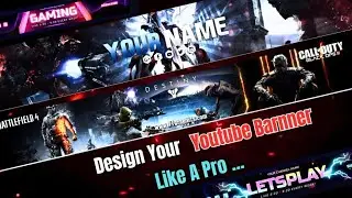 How To Make Youtube Banner Easily 2023 | Youtube banner kaise Banaye in  10 Min | Youtube Banner✅👍🏻📲