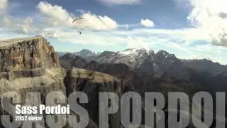 Paragliding in Dolomites (full)