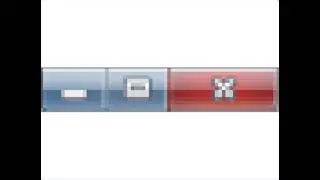 Windows 7 Minimize, Maximize and Close buttons