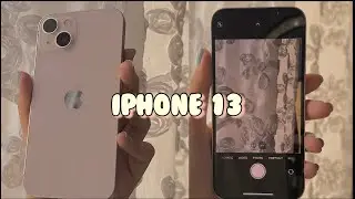 iphone 13 (pink) unboxing🌸| aesthetic unboxing+ review