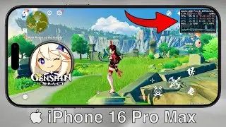 Genshin Impact - iPhone 16 Pro Max Performance Test 120FPS Metal HUD