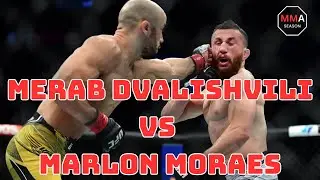 Merab Dvalishvili vs Marlon Moraes Highlights - #ufc #ufc298 #mma #fightnight #merabdvalishvili