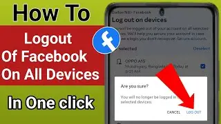 How to Log Out of Facebook on All Devices
