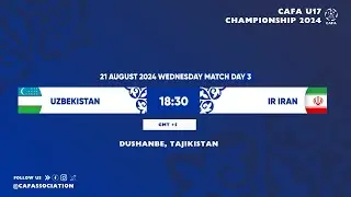 Uzbekistan vs I.R. Iran  | CAFA U-17 CHAMPIONSHIP 2024