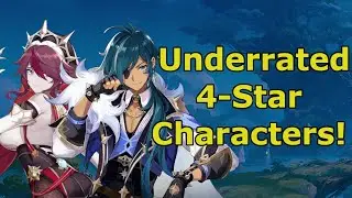 5 UNDERRATED 4-Stars Characters for your account! | Genshin Impact