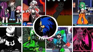 TOO SLOW RE RUN but Every Turn a Different Character Sings🎙 (FNF Too Slow but Everyone Sings It)