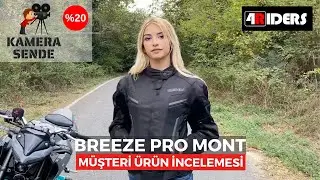 Kamera Sende - 4Riders Breeze Pro Kadın Mont İncelemesi - motomax.com.tr