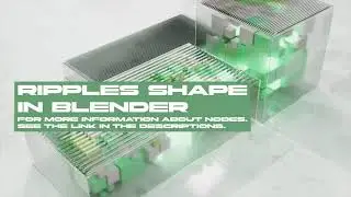 Ripples Shape in Blender || Motion Node