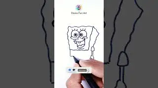 HOW TO DRAW SPONGEBOB SQUAREPANTS