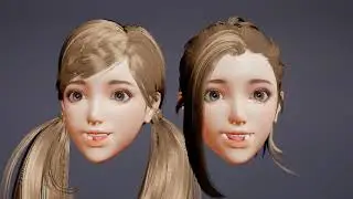 Bone based facial animation test
