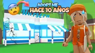 🐷 ADOPT ME EN EL 2010 😱 ( es impresionante 😨 ) | sharblox