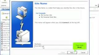 Configuring  your website in WS FTP- Hostsary.com