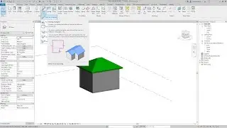 how to model a roof by footprint in Revit 2022