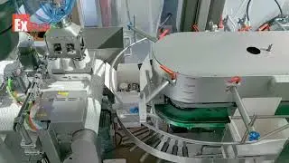 Automatic k-cup cartoning machine made from EXPAK